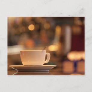 Cappuccino coffee, Venice, Italy Postcard