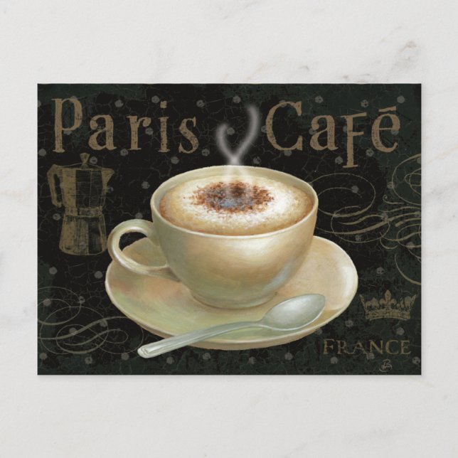 Cappuccino Cup Postcard (Front)