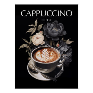 Cappuccino Elegance  Poster