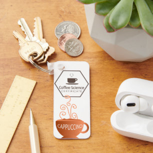 "Cappuccino" Key Ring