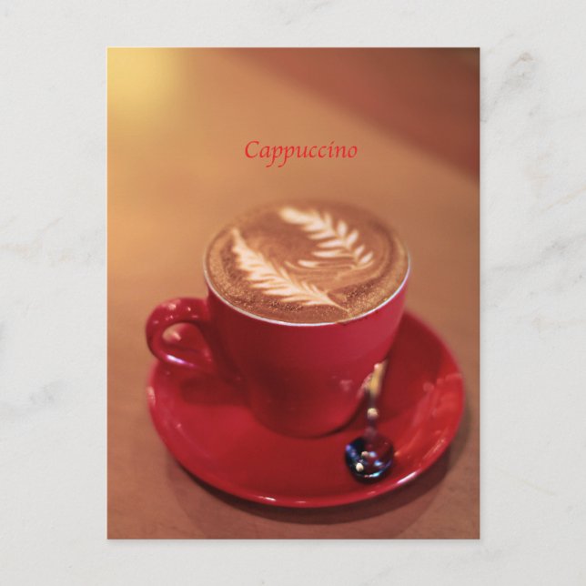 Cappuccino Postcard (Front)