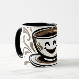 Cappuccino Smiling, Mug