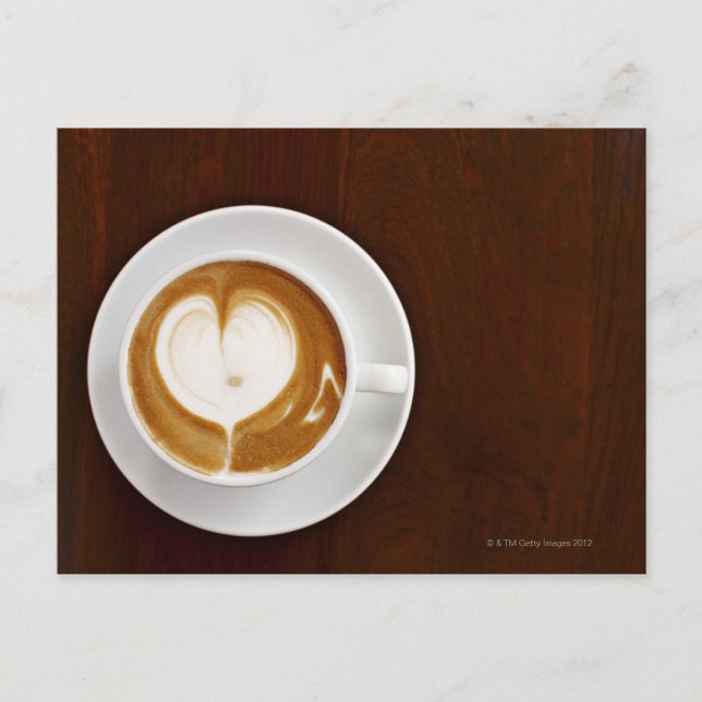 Cappuccino with love postcard (Front)