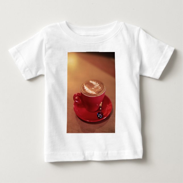 Cappucino Blank Baby T-Shirt (Front)