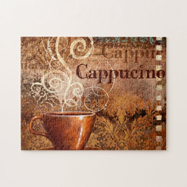 Cappucino Jigsaw Puzzle (Horizontal)