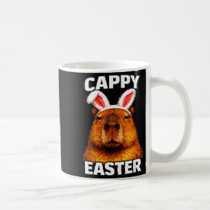 Cappy easter funny capybara bunny ears animal coffee mug