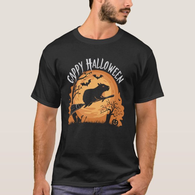 Cappy Halloween Capy Halloween T-Shirt (Front)