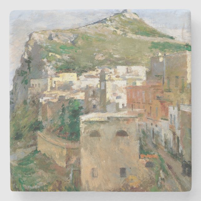 Capri (by Theodore Robinson) Stone Coaster (Front)