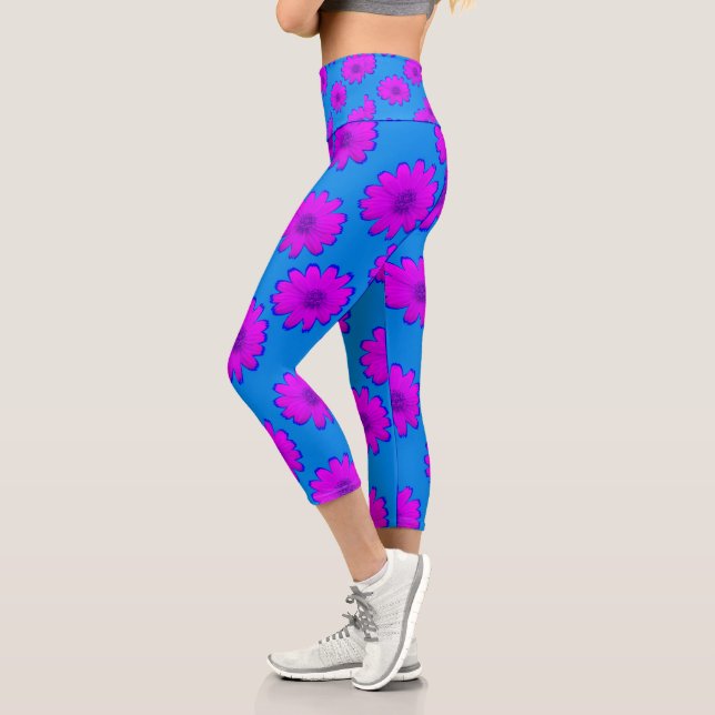 Capri Chillout Collection Leggings (Left)