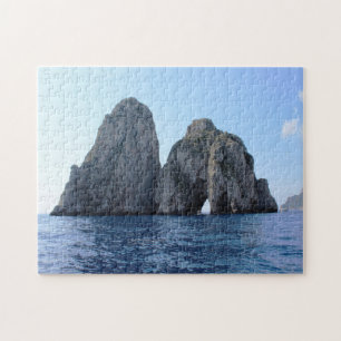 Capri Faraglioni - Mediterranean Sea Photography Jigsaw Puzzle