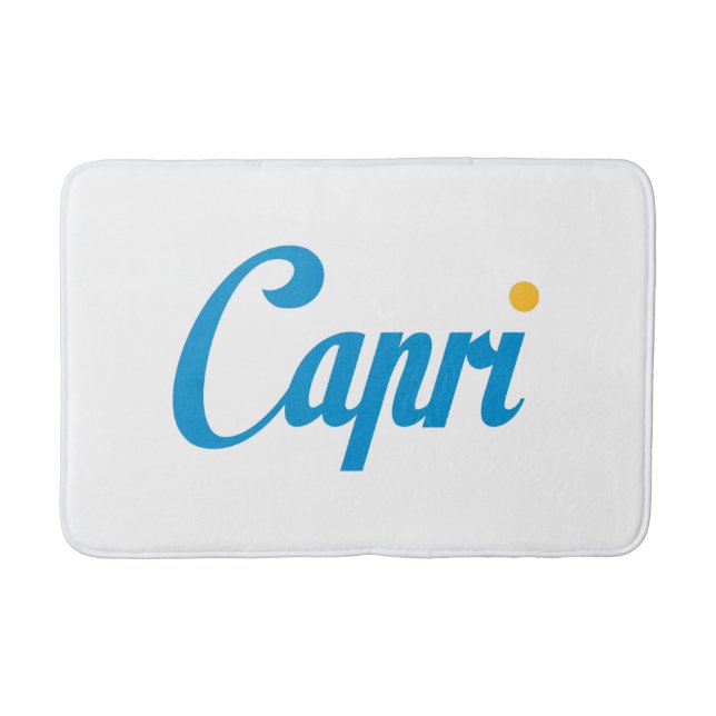 CAPRI Italy Bath Mat (Front)