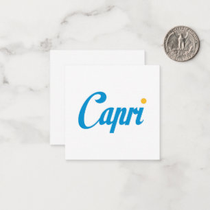 CAPRI Italy Card