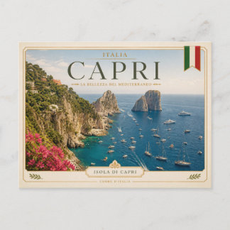 Capri - Italy Postcard