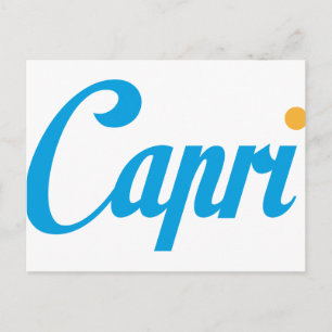 CAPRI Italy Postcard