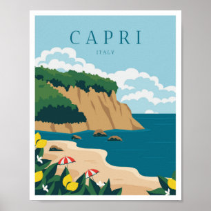 Capri Italy Poster