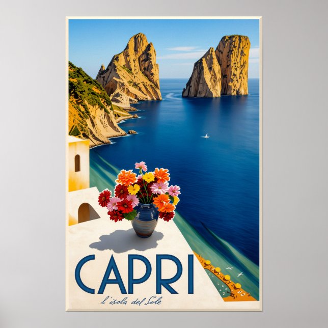 Capri, Italy Poster (Front)