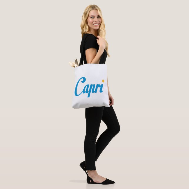 CAPRI Italy Tote Bag (On Model)