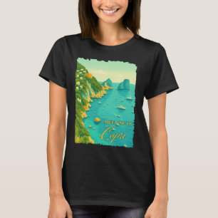 Capri Italy Traveling Trip Meet Me In Capri Souven T-Shirt