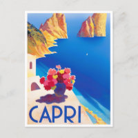 Capri Italy vintage travel