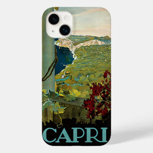 Capri, Italy, Vintage Travel Poster Art Italia Case-Mate iPhone 14 Plus Case