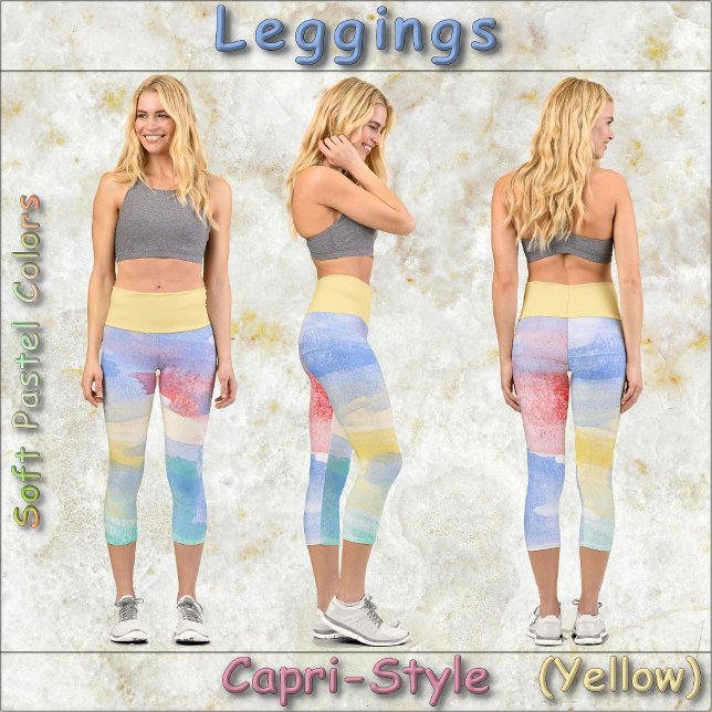 CAPRI LEGGINGS - Soft Pastel Colours (Creator Uploaded)