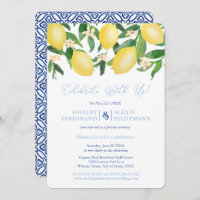 Capri Lemons Blue Tiles Post Wedding Celebration
