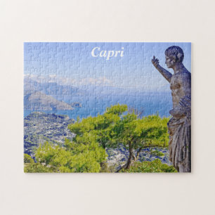 Capri Mountain View Jigsaw Puzzle