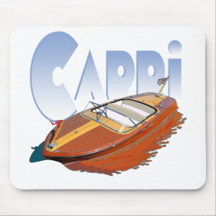 Capri Powerboat Mouse Pad