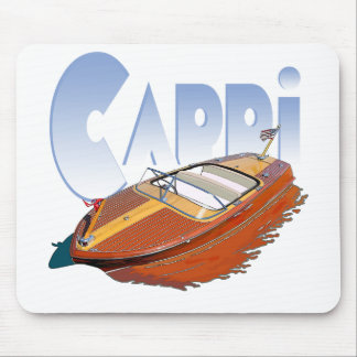 Capri Powerboat Mouse Pad