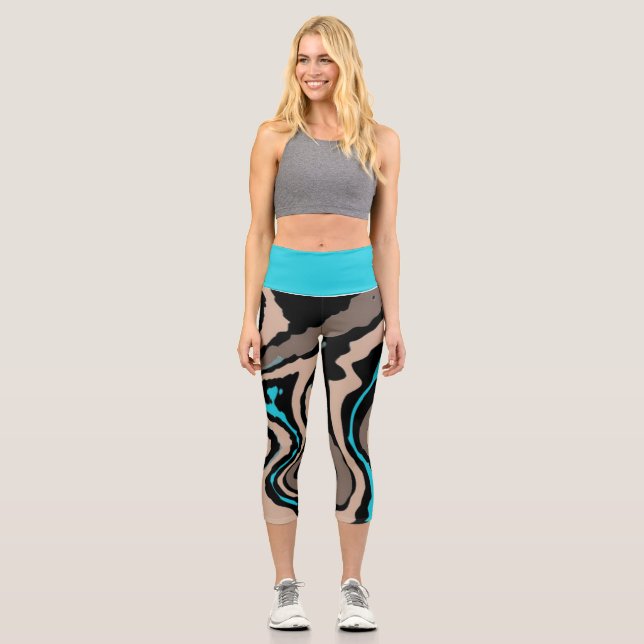 Capri work out pans leggings (Front)