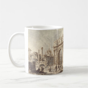 Capriccio with a Roman Triumphal Arch Coffee Mug