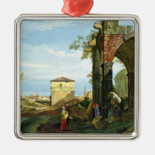 Capriccio with Motifs from Padua, c.1756 Metal Tree Decoration
