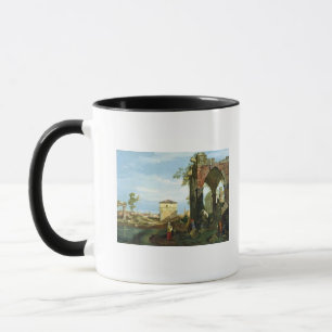 Capriccio with Motifs from Padua, c.1756 Mug