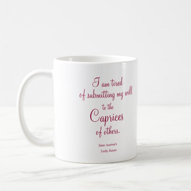 Caprices Coffee Mug (Left)