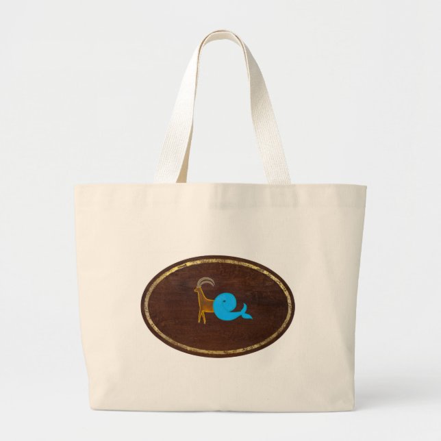Capricorn 2008 large tote bag (Front)