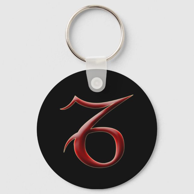 Capricorn #2 Keychain (Front)