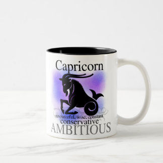 Capricorn About You Two-Tone Coffee Mug