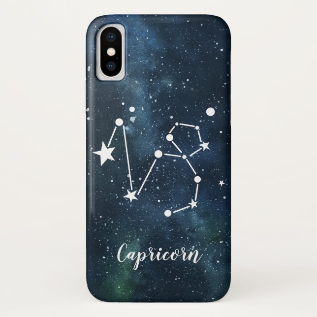 Capricorn | Astrological Zodiac Sign Constellation Case-Mate iPhone Case (Back)