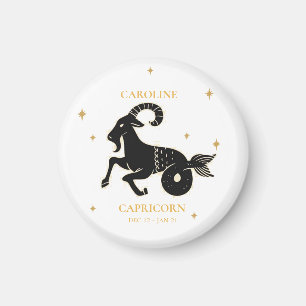 Capricorn  Astrological Zodiac Sign Name Gift Magnet