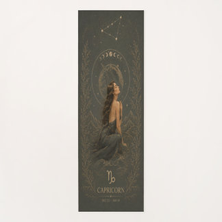Capricorn Astrology Fitness Mat