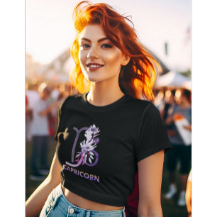 Capricorn Astrology Sign Colourful Women's  T-Shirt