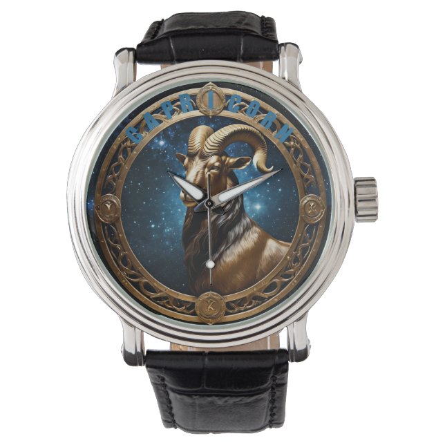 Capricorn astrology sign watch (Front)