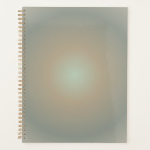 Capricorn Aura Gradient Zodiac, Green Brown Planner