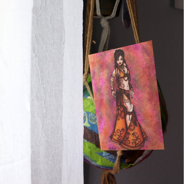 Capricorn Belly Dancer Card (Creator Uploaded)