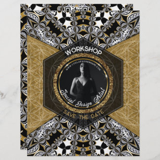 Capricorn Big 3 Earth Color Energy Flyers Custom Letterhead