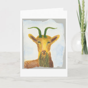 Capricorn Birthday Card