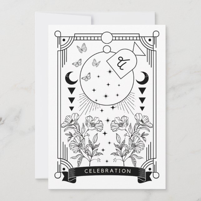 Capricorn Birthday Celebration Invitation (Front)