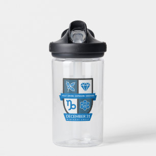 Capricorn Birthday Crest™ December 22-31 Water Bottle