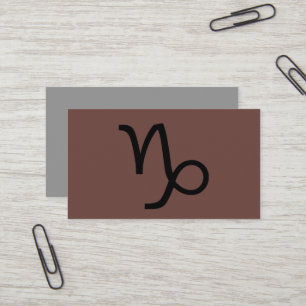 Capricorn Business Card