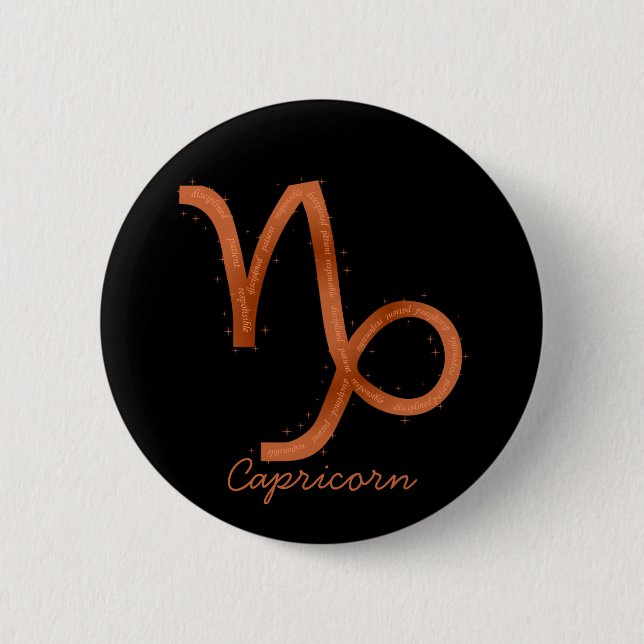 Capricorn Button (Front)